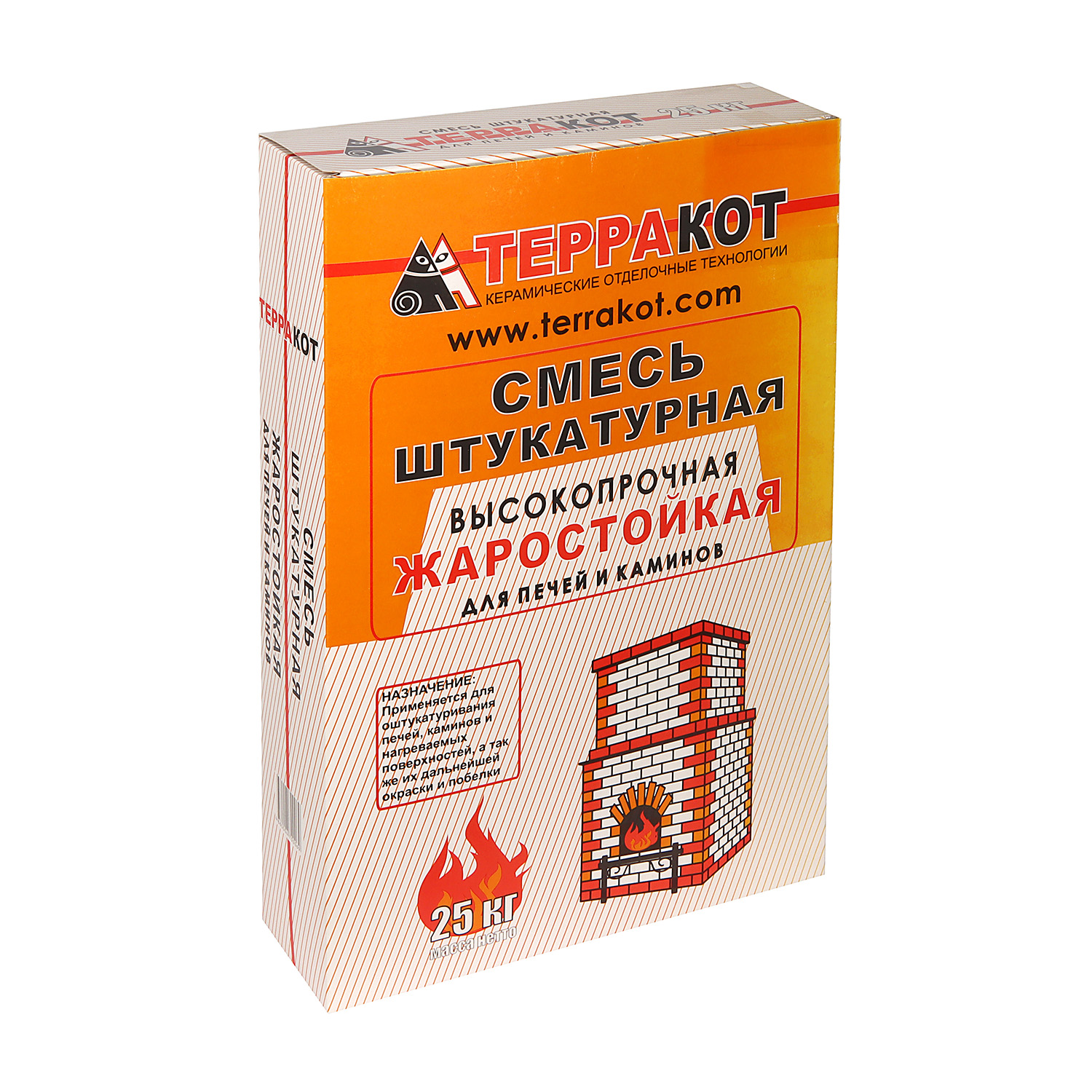Смесь штукатурная жаростойкая