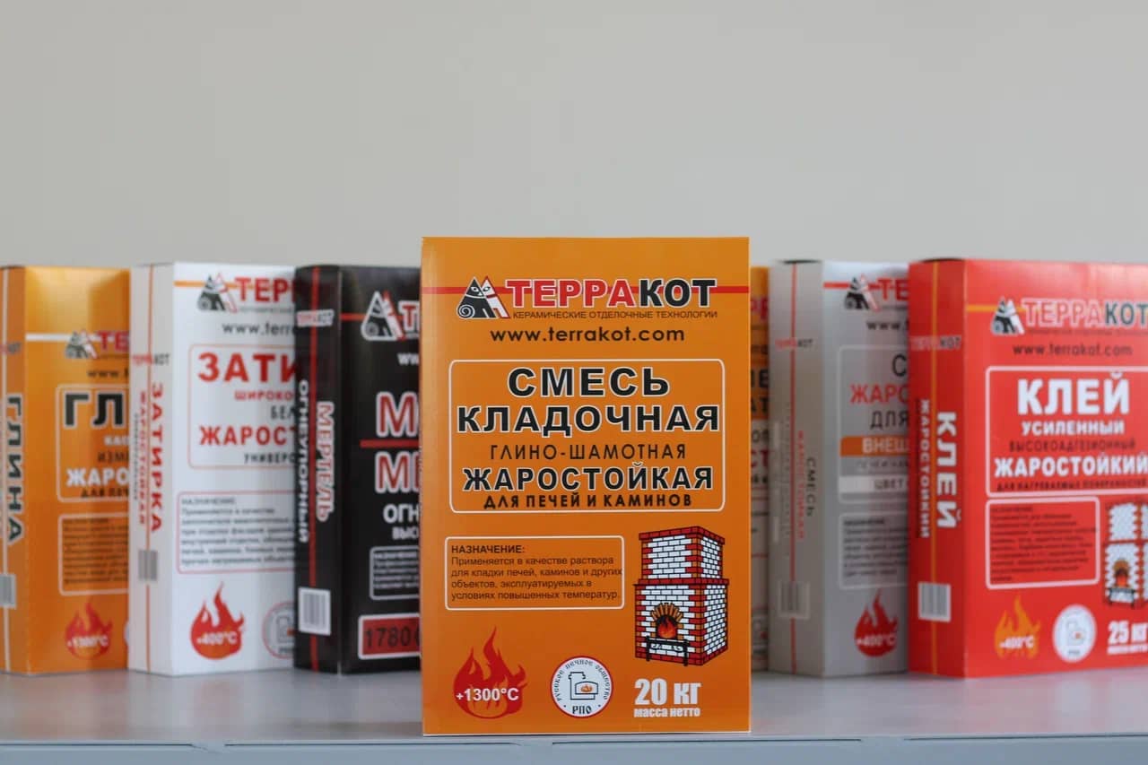 Кладочная смесь для печей и каминов