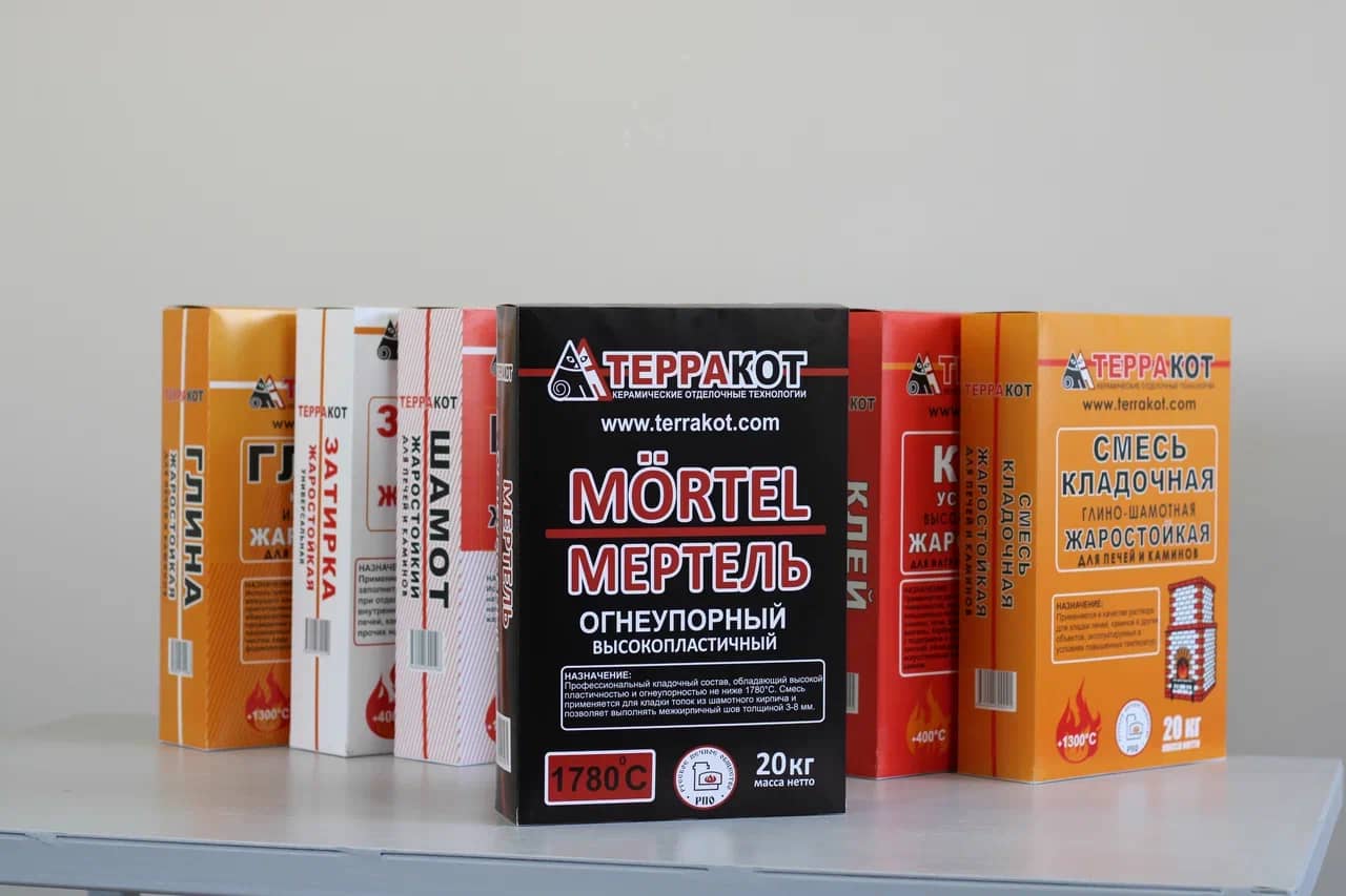 огнеупорный мертель