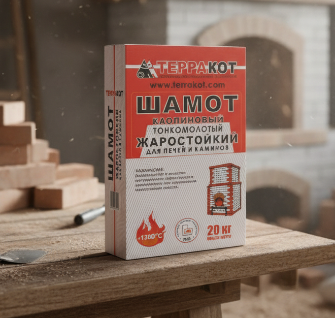 шамот огнеупорный