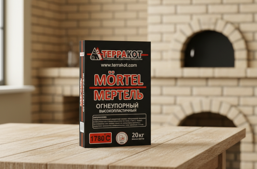 огнеупорный мертель