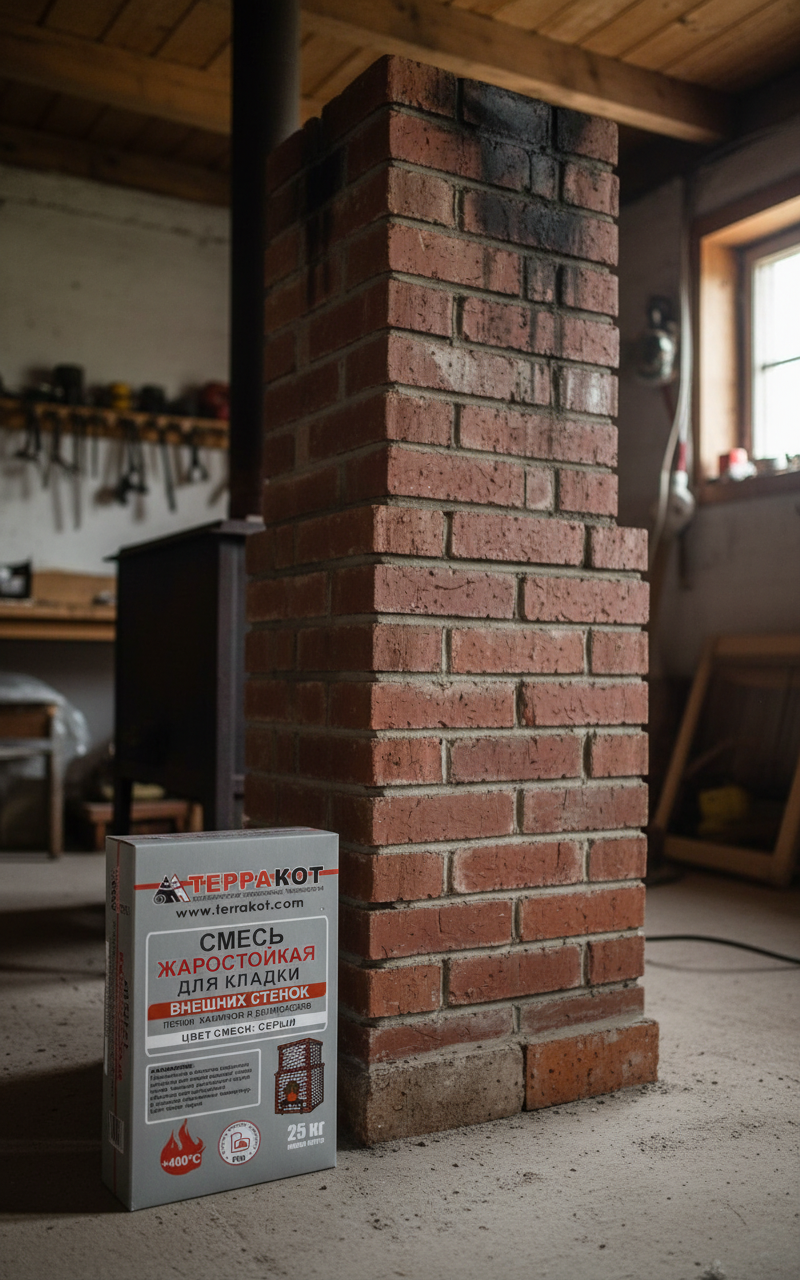 Можно ли класть шамотный кирпич на мертель