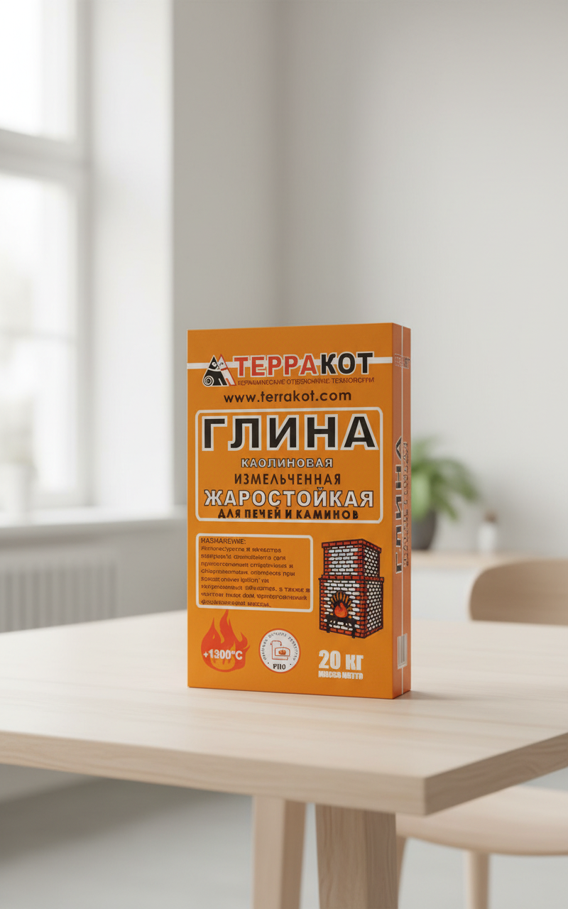 глина для печи