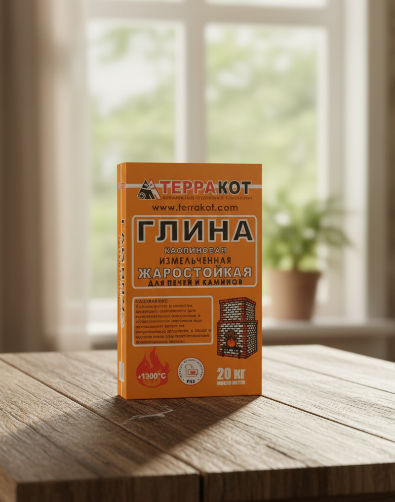 глина для печи