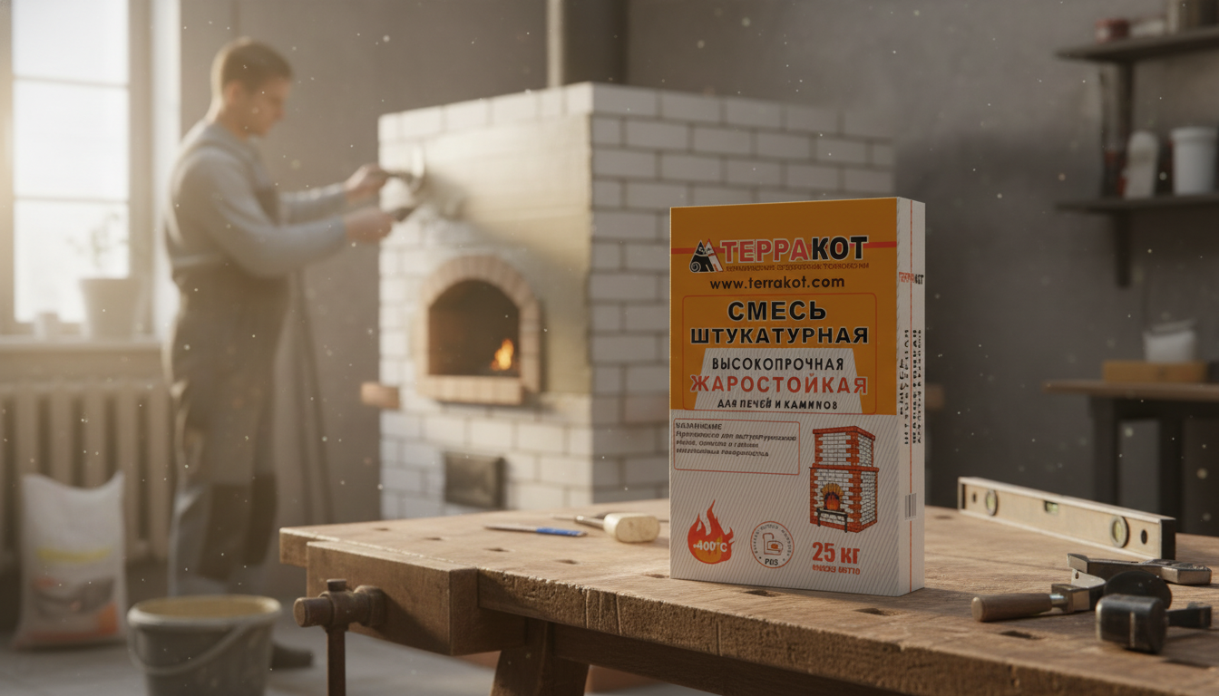 отштукатурить печь