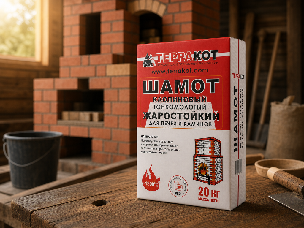 шамот каолиновый