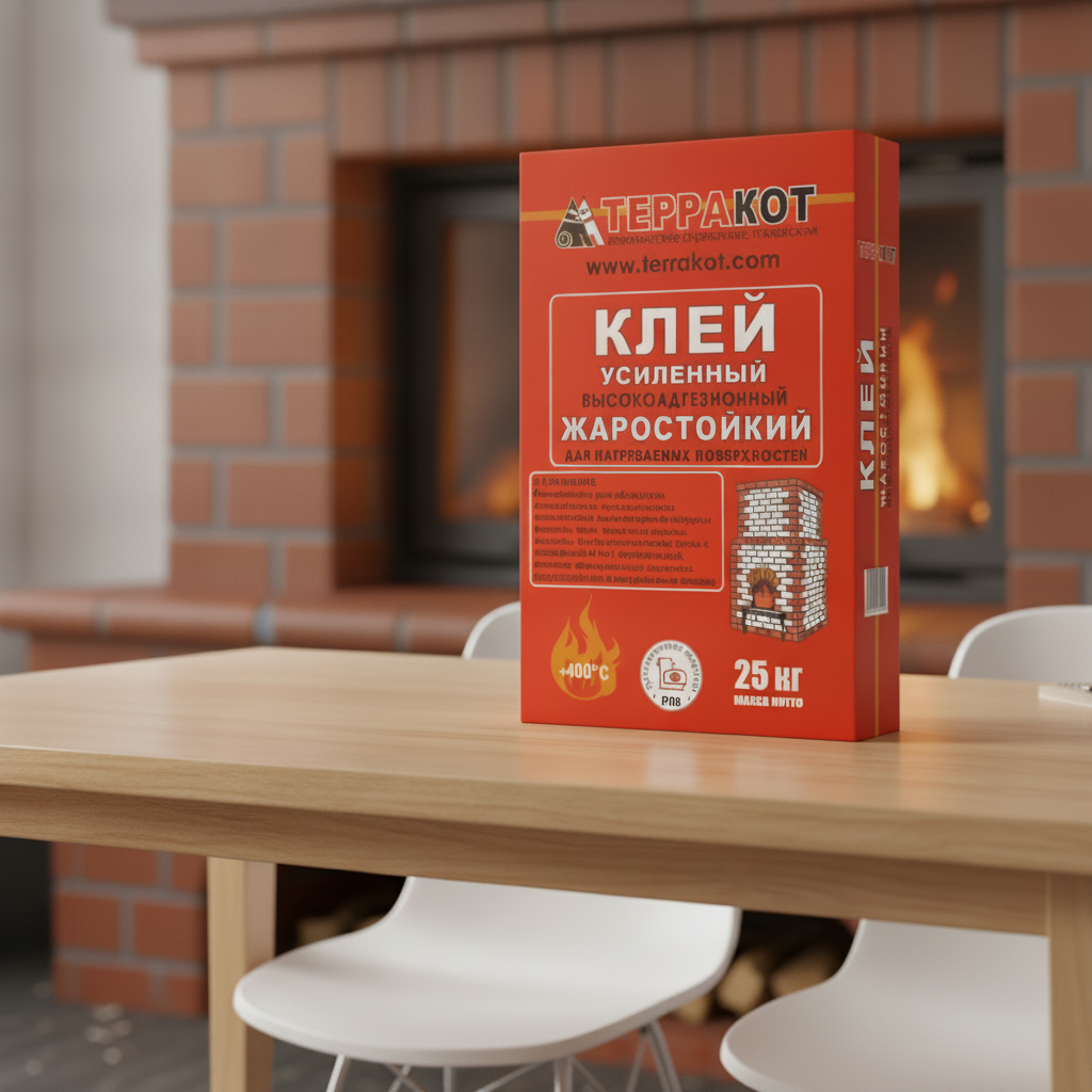 клей для облицовки печей
